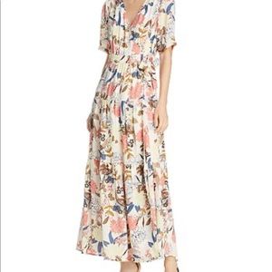 Long floral Beltane dress